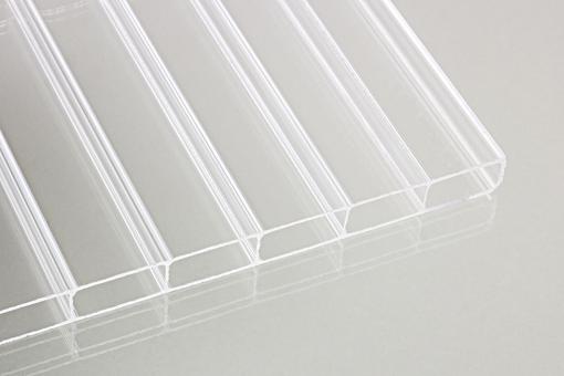 Acrylglas Stegplatten  2-fach 16mm klar 